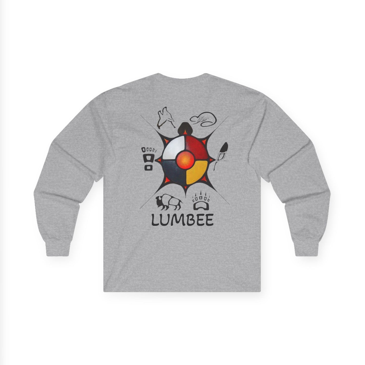 Cultural Lumbee Medicine Wheel LS Graphic Tee | Unisex