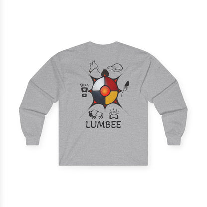 Cultural Lumbee Medicine Wheel LS Graphic Tee | Unisex