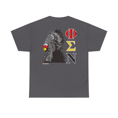 Phi Sigma Nu Graphic Tee - Indian Chief