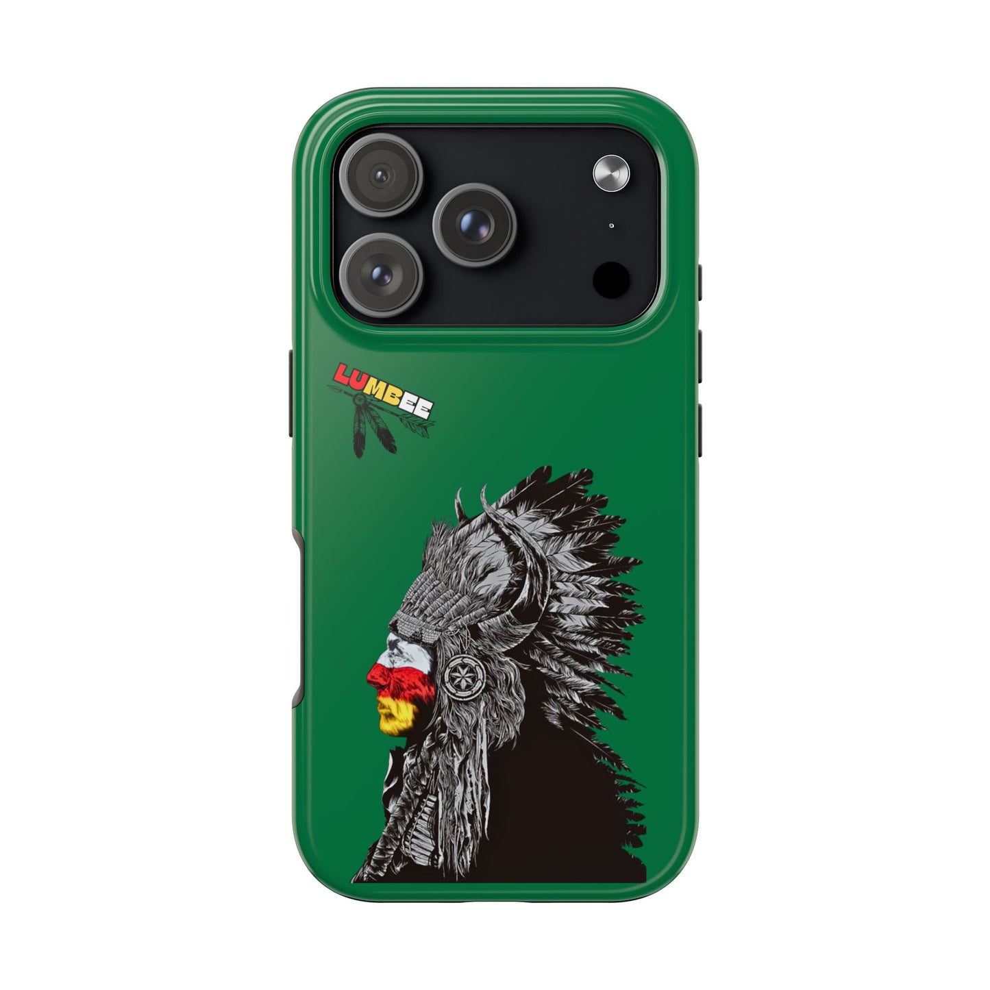 Green Tough Phone Case — 910 Indian Chief