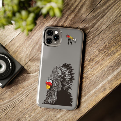 Grey Tough Phone Case — 910 Indian Chief