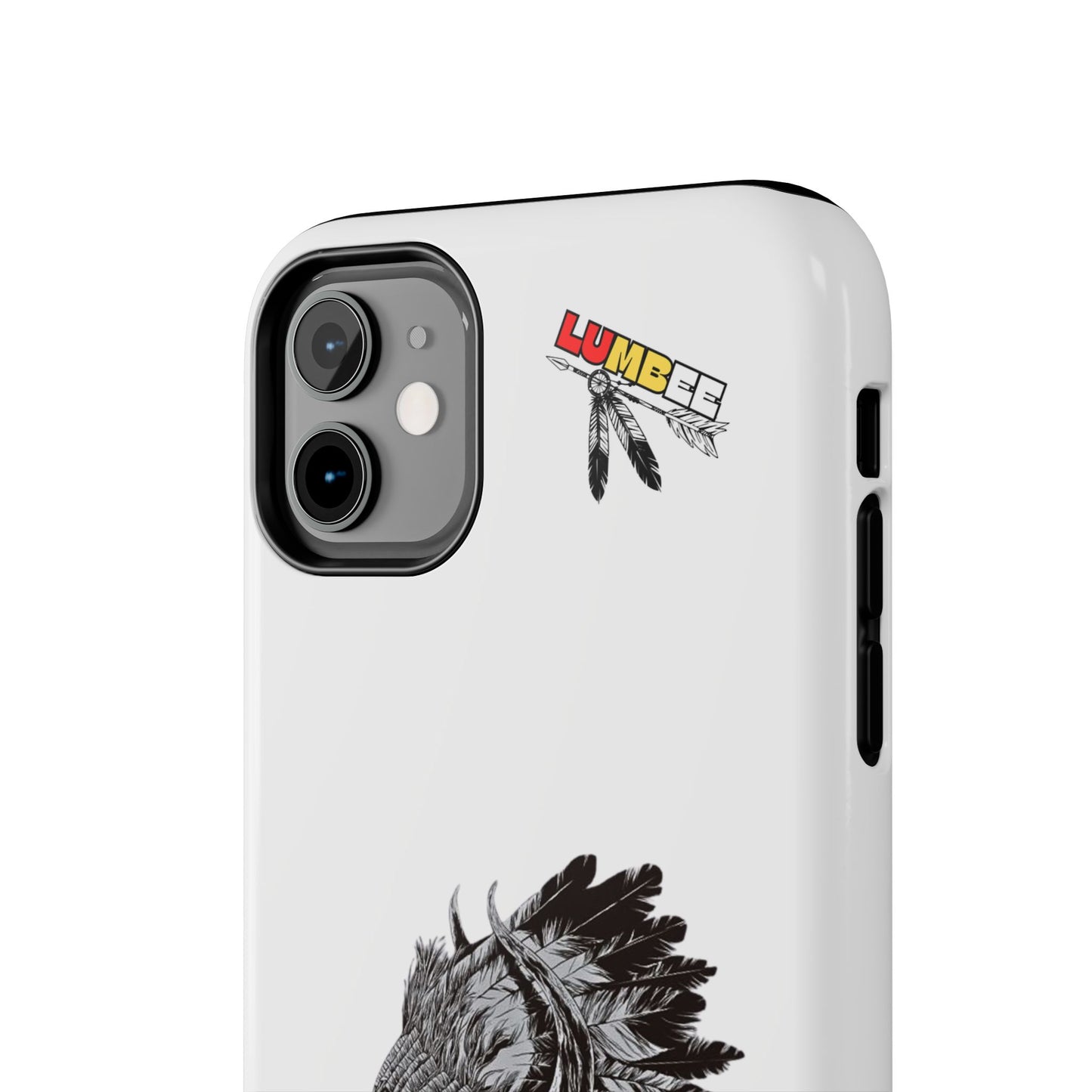 White Tough Phone Case — 910 Indian Chief