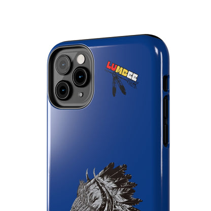 Blue Tough Phone Case — 910 Indian Chief