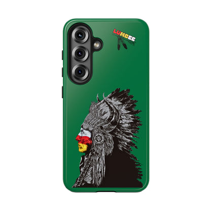 Green Tough Phone Case — 910 Indian Chief