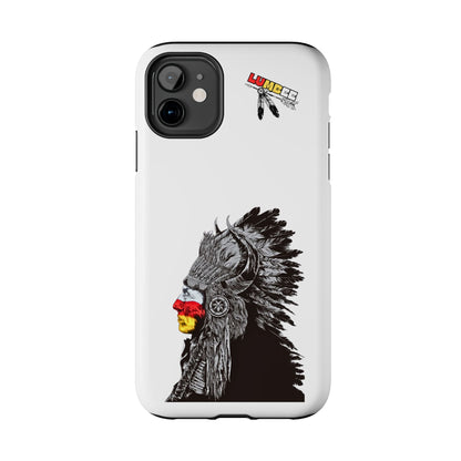White Tough Phone Case — 910 Indian Chief