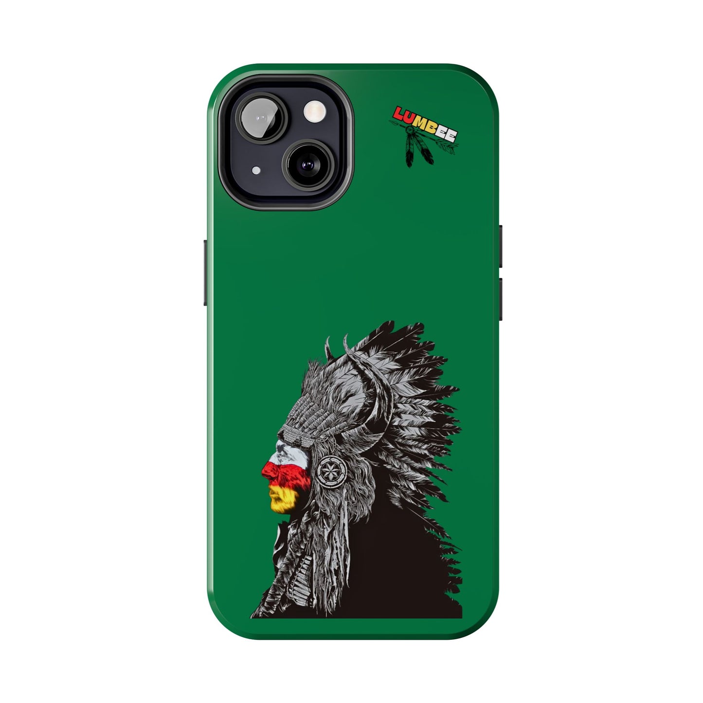 Green Tough Phone Case — 910 Indian Chief