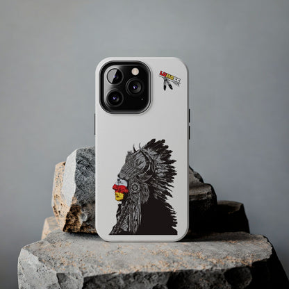 White Tough Phone Case — 910 Indian Chief
