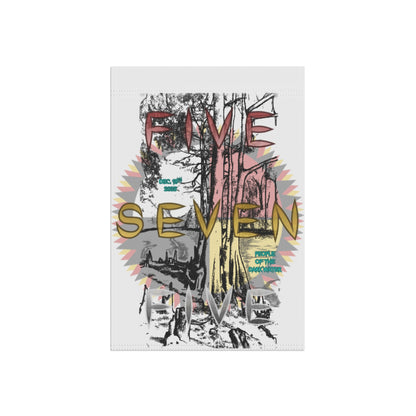 575 Lumber River Double-Sided Flag | White