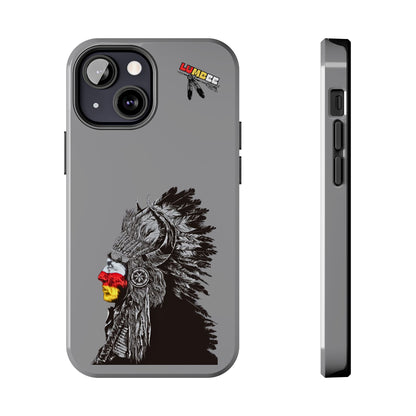 Grey Tough Phone Case — 910 Indian Chief