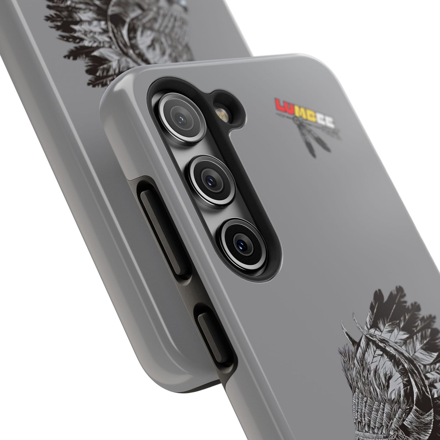 Grey Tough Phone Case — 910 Indian Chief