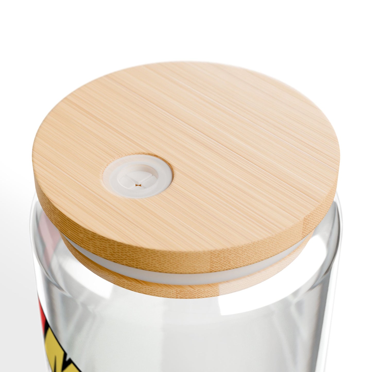 Lumbee 16oz Glass with Bamboo Lid