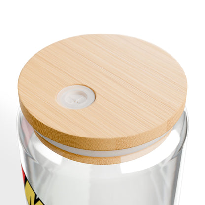 Lumbee 16oz Glass with Bamboo Lid