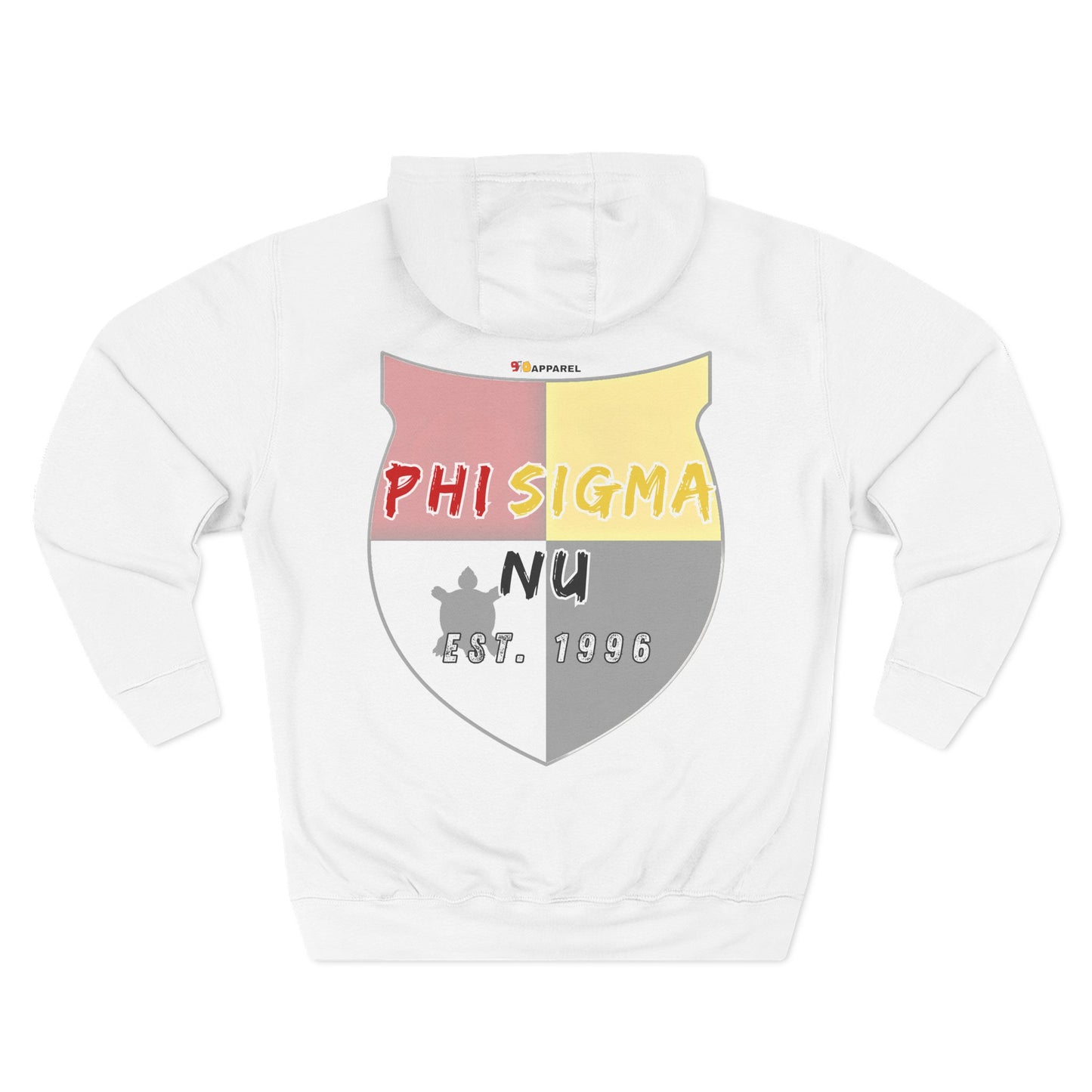 Phi Sigma Nu Fleece Graphic Hoodie - Crest