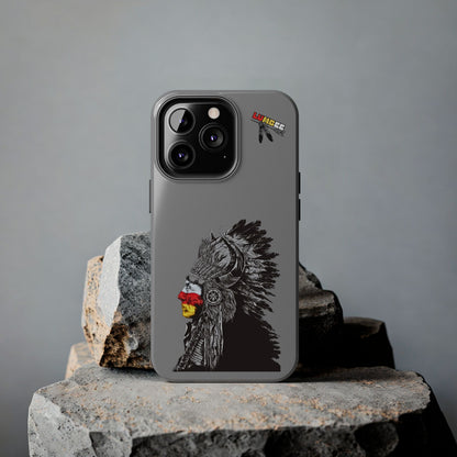 Grey Tough Phone Case — 910 Indian Chief