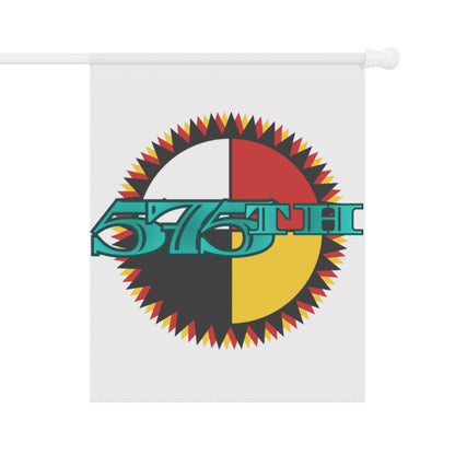 575 Double-Sided Flag | White