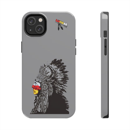 Grey Tough Phone Case — 910 Indian Chief