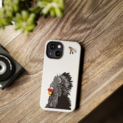 White Tough Phone Case — 910 Indian Chief