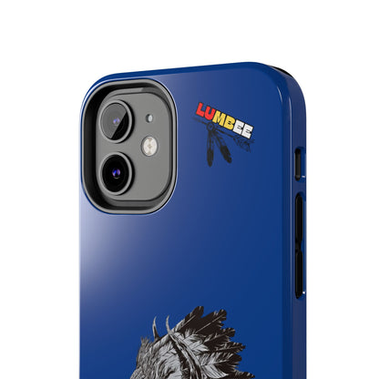 Blue Tough Phone Case — 910 Indian Chief