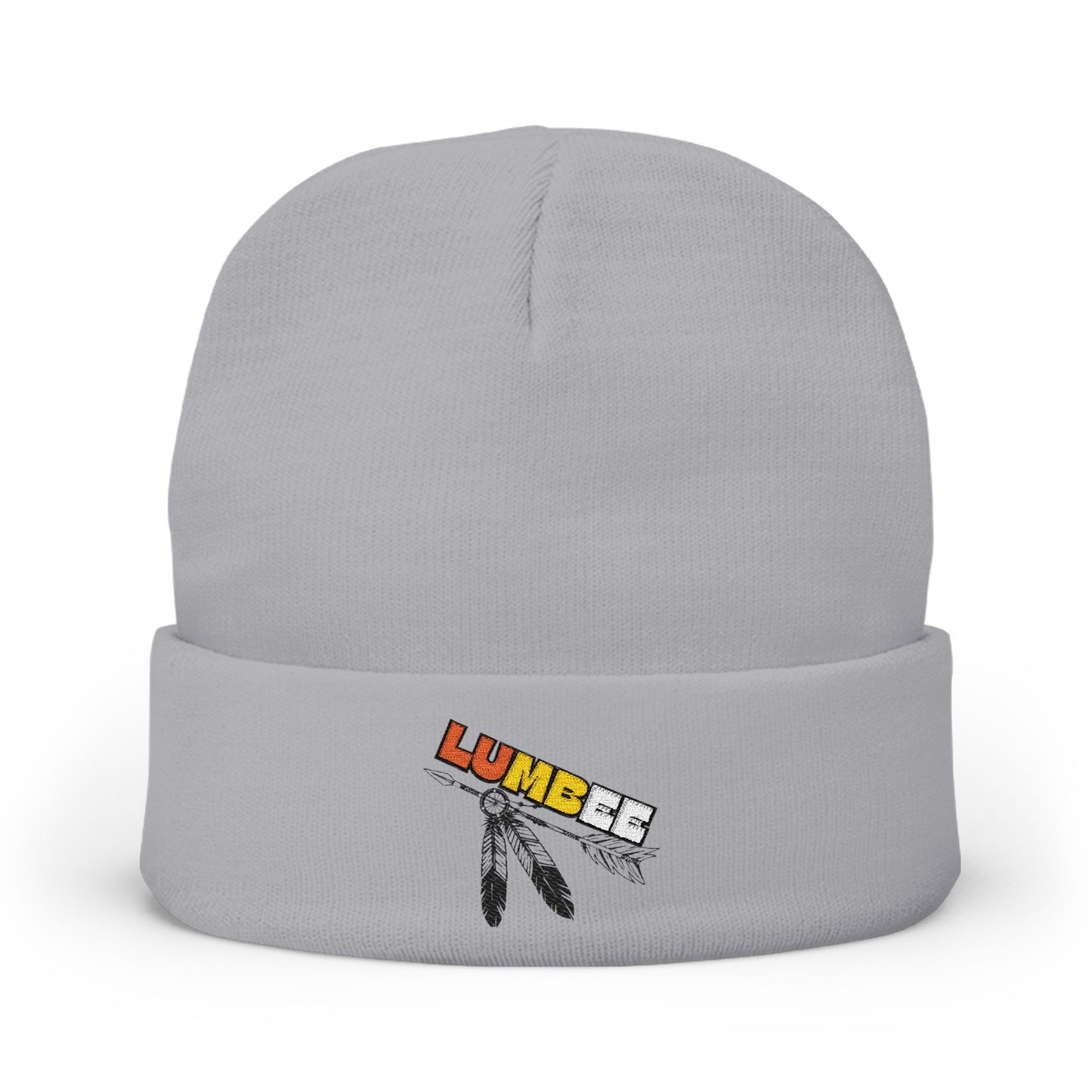 Cozy Lumbee Embroidered Knit Beanie