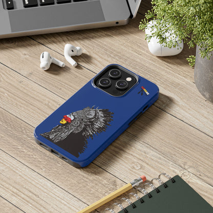 Blue Tough Phone Case — 910 Indian Chief