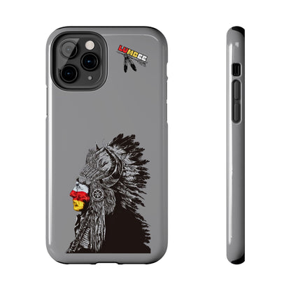 Grey Tough Phone Case — 910 Indian Chief