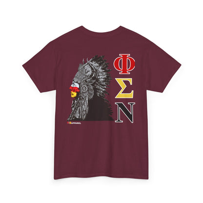 Phi Sigma Nu Graphic Tee - Indian Chief