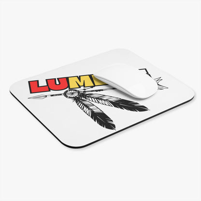 Lumbee Tribal Mouse Pad | White