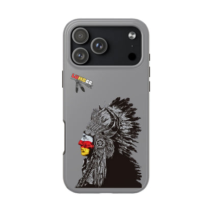 Grey Tough Phone Case — 910 Indian Chief