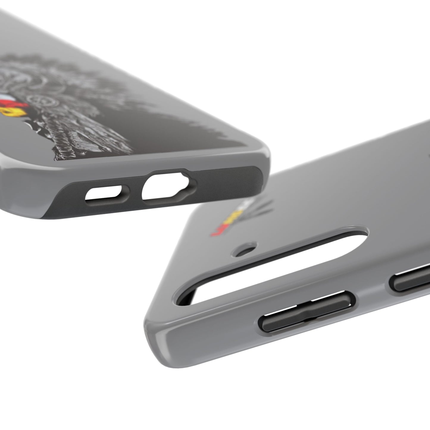 Grey Tough Phone Case — 910 Indian Chief
