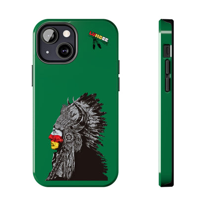 Green Tough Phone Case — 910 Indian Chief