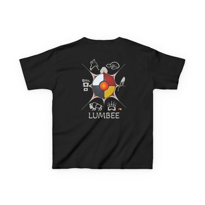 Cultural Medicine Wheel Kids Graphic Tee | Unisex