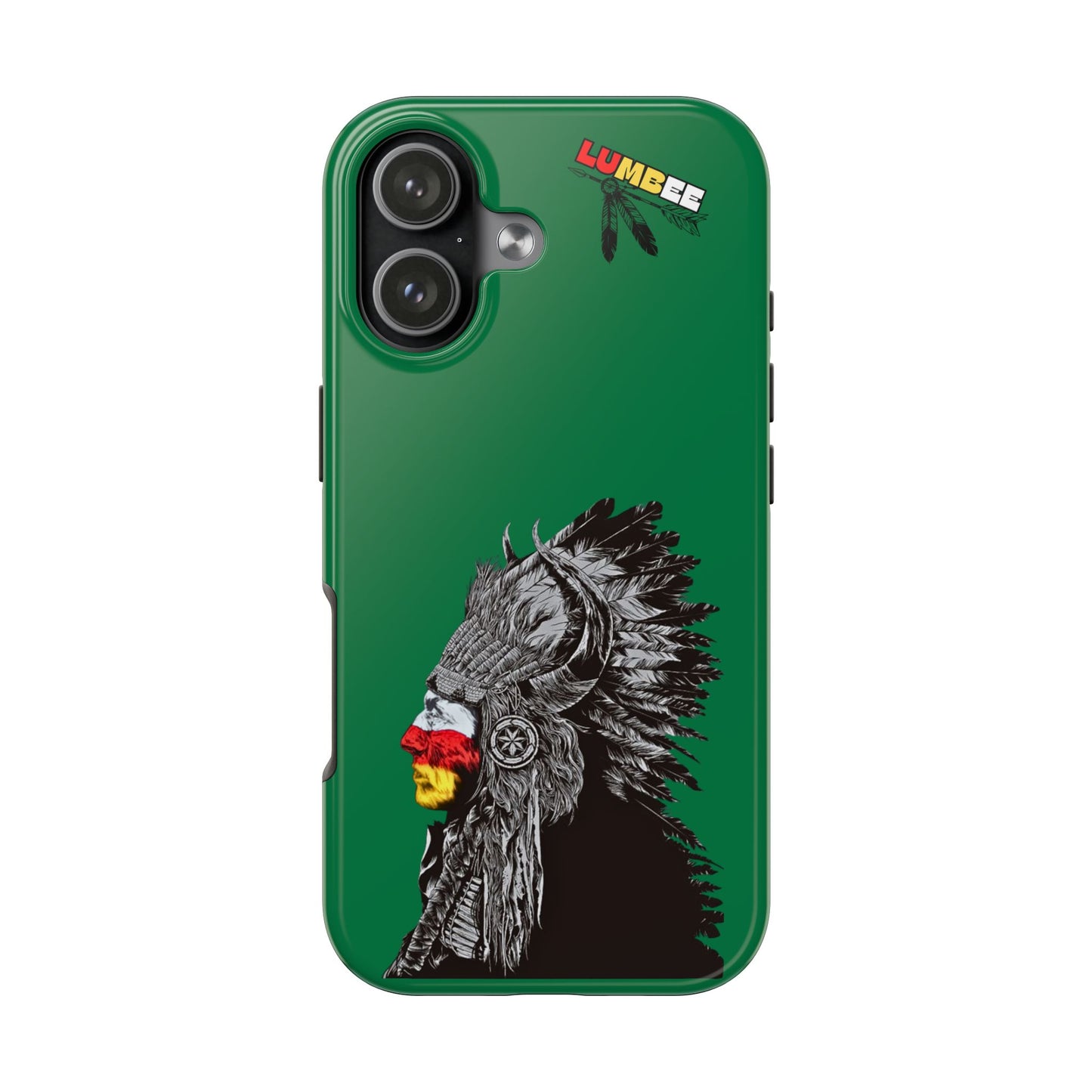 Green Tough Phone Case — 910 Indian Chief