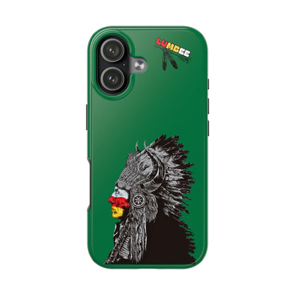 Green Tough Phone Case — 910 Indian Chief