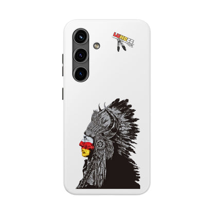 White Tough Phone Case — 910 Indian Chief