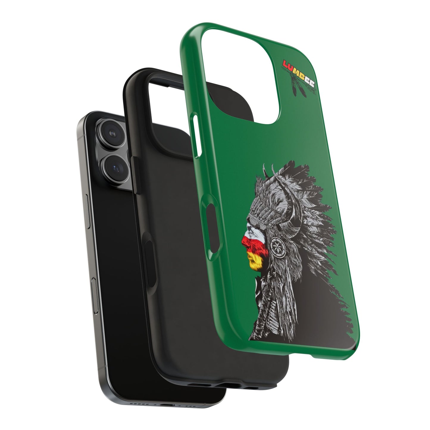 Green Tough Phone Case — 910 Indian Chief