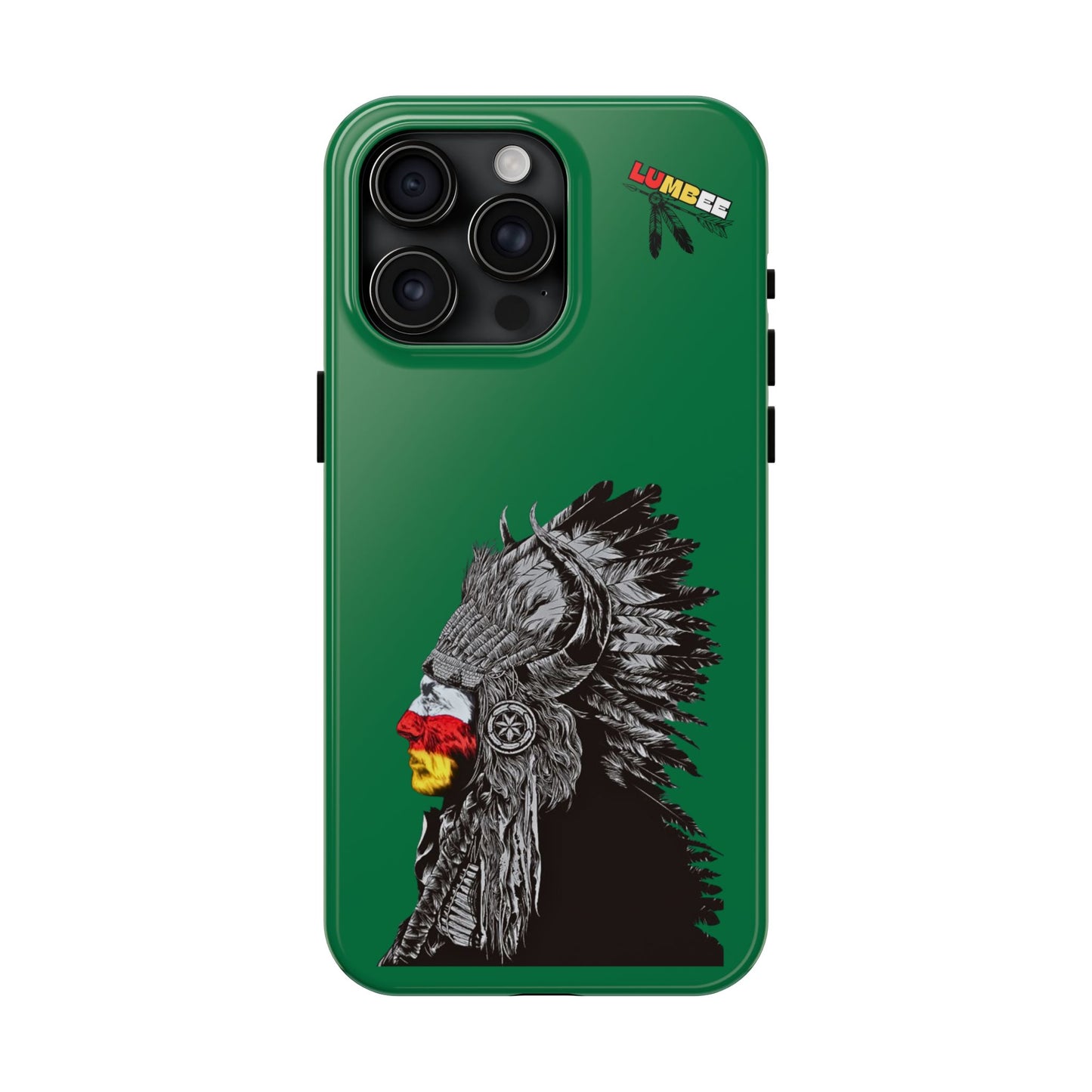 Green Tough Phone Case — 910 Indian Chief
