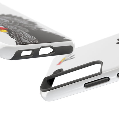White Tough Phone Case — 910 Indian Chief