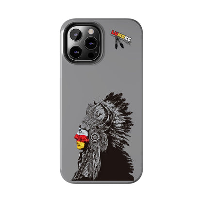 Grey Tough Phone Case — 910 Indian Chief