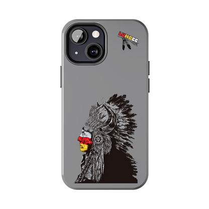 Grey Tough Phone Case — 910 Indian Chief