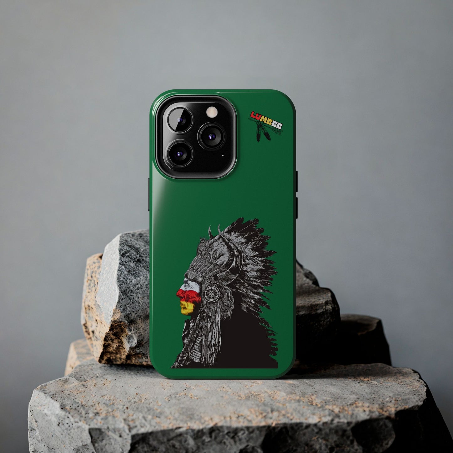 Green Tough Phone Case — 910 Indian Chief