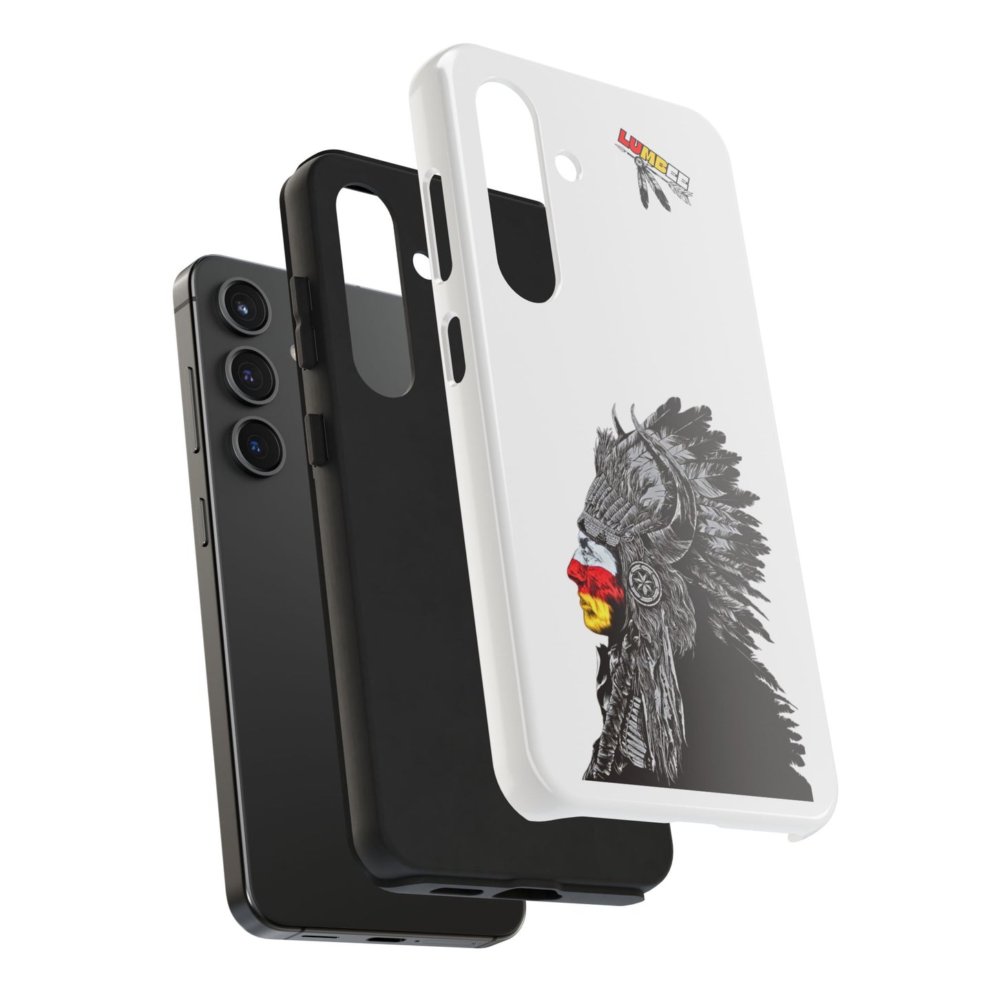 White Tough Phone Case — 910 Indian Chief