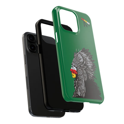 Green Tough Phone Case — 910 Indian Chief