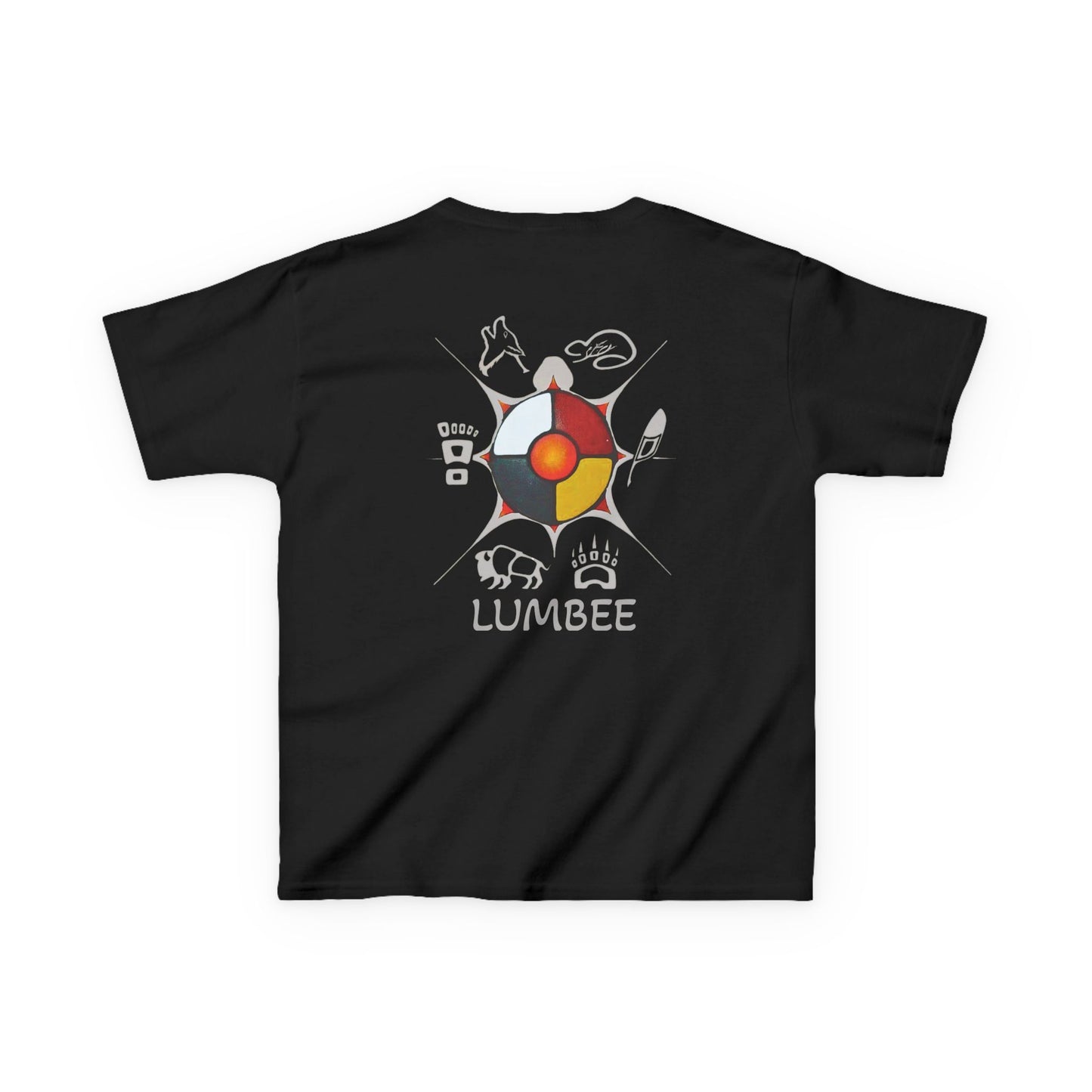Cultural Medicine Wheel Kids Graphic Tee | Unisex