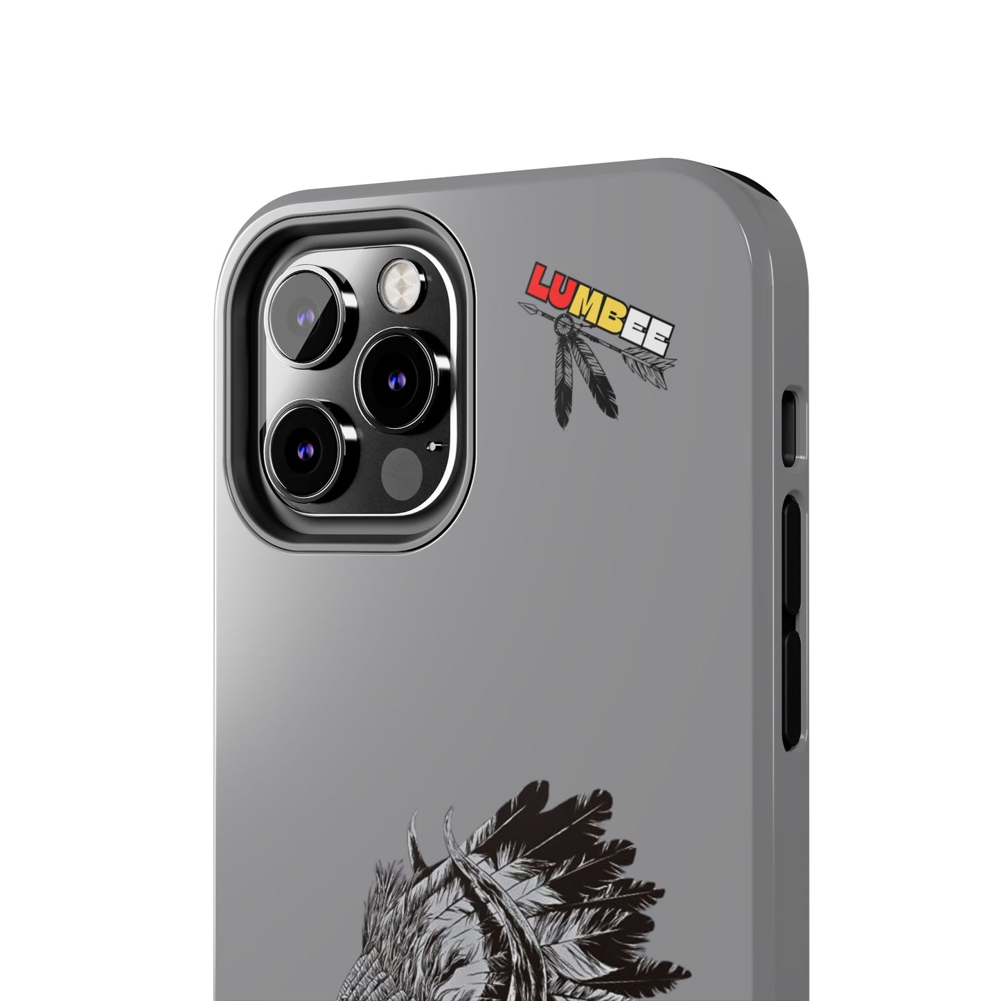 Grey Tough Phone Case — 910 Indian Chief