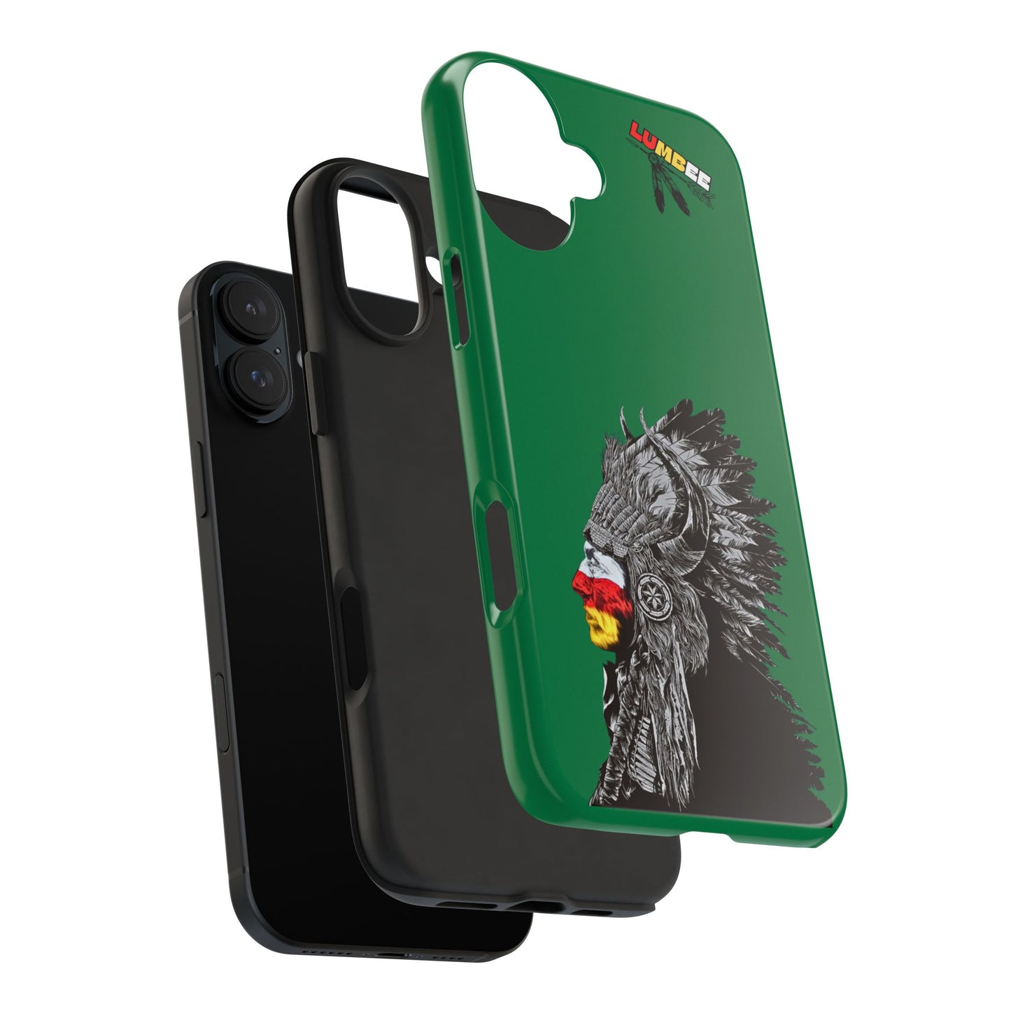 Green Tough Phone Case — 910 Indian Chief