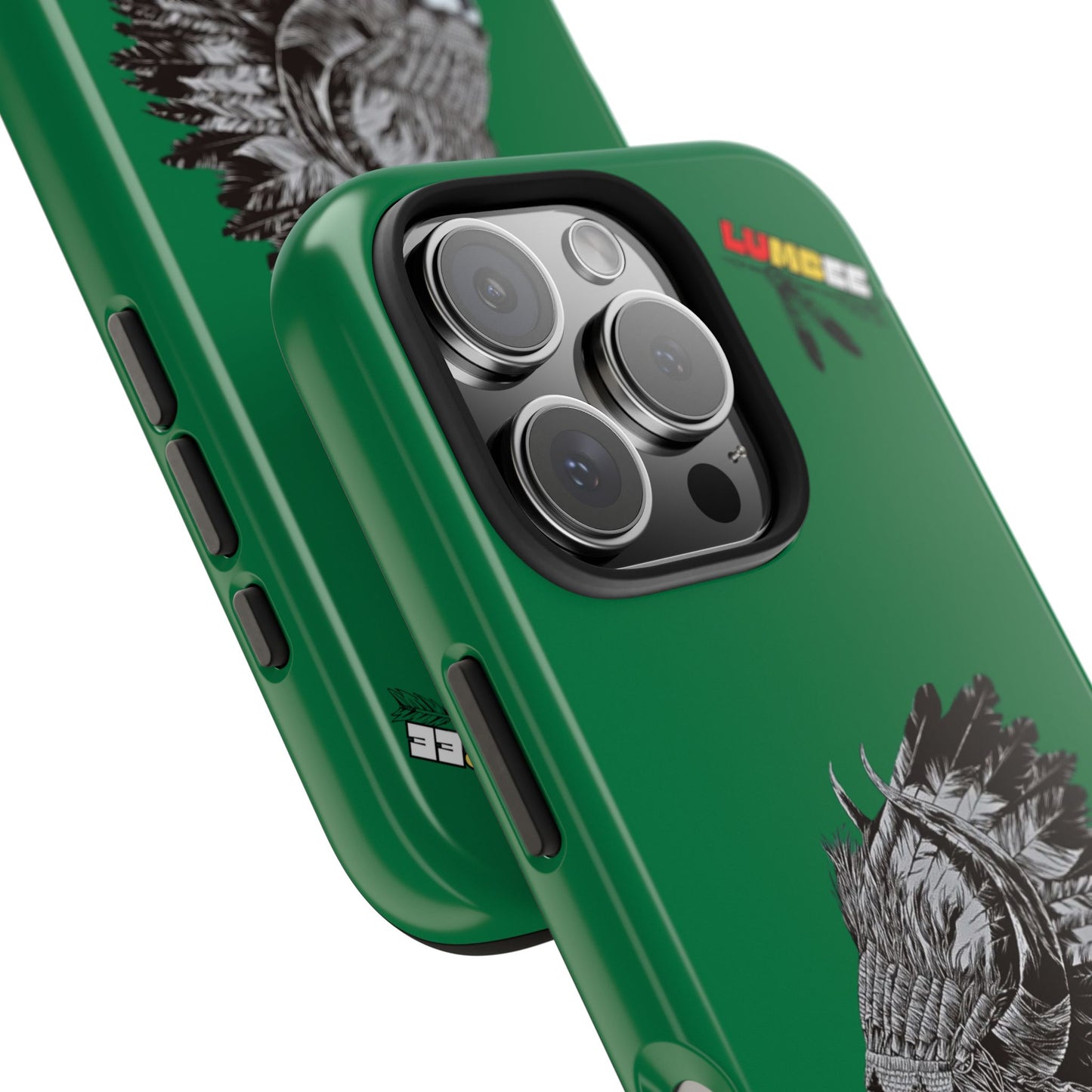 Green Tough Phone Case — 910 Indian Chief