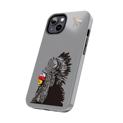 Grey Tough Phone Case — 910 Indian Chief
