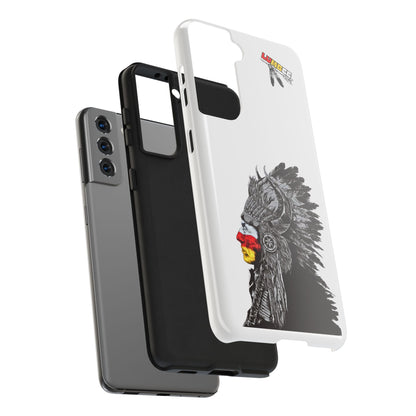 White Tough Phone Case — 910 Indian Chief