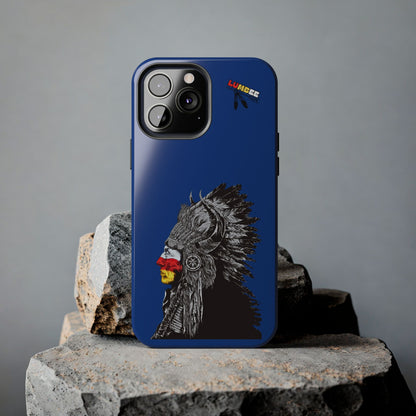 Blue Tough Phone Case — 910 Indian Chief