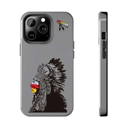 Grey Tough Phone Case — 910 Indian Chief